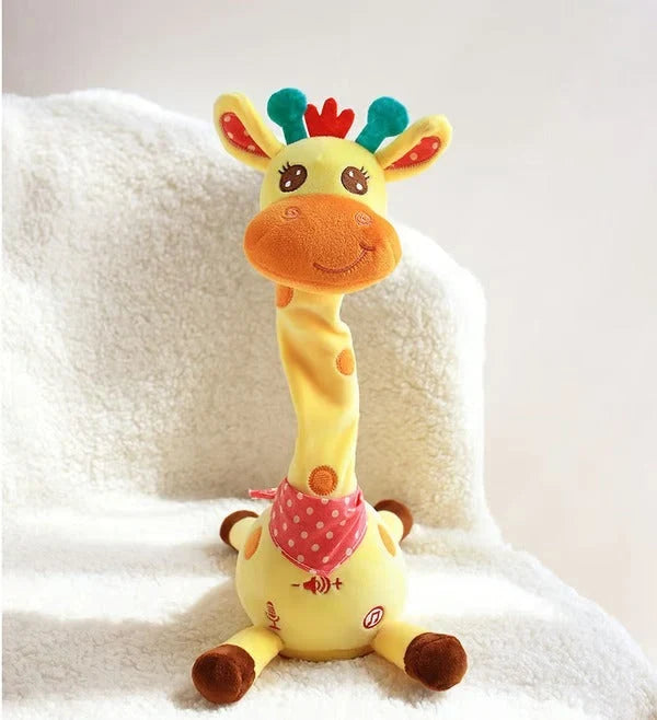 Giraffe Plush Toy Music Playback Voice Mimic