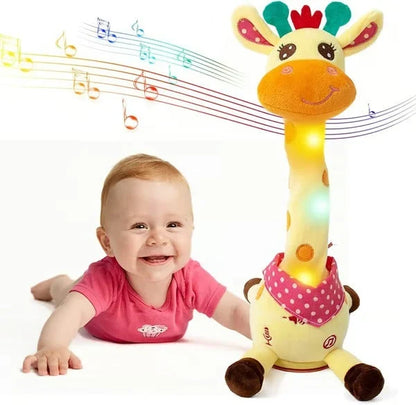 Giraffe Plush Toy Music Playback Voice Mimic