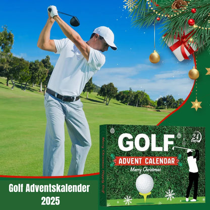 Golf Advent Calendar 24 Golf Accessories For Christmas Countdown