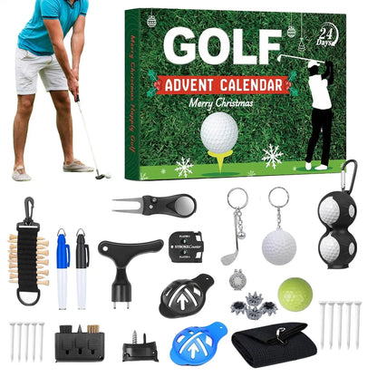 Golf Advent Calendar 24 Golf Accessories For Christmas Countdown