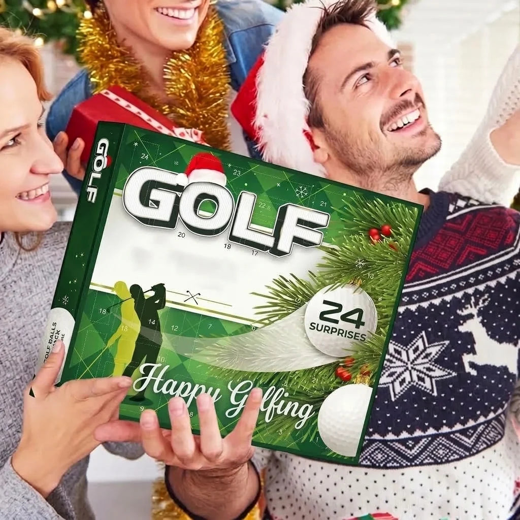 Golf Advent Calendar 24-Piece Accessory Set
