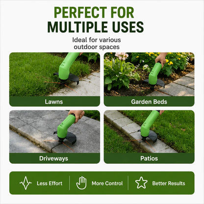 Grass Trimmer Cordless Lightweight Adjustable Cutting Head