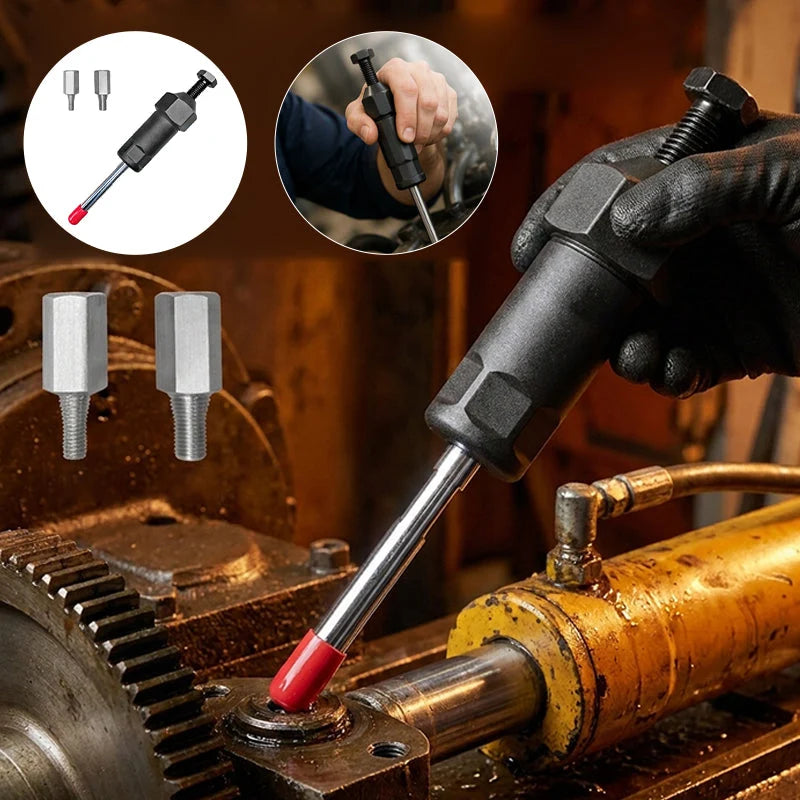 Grease Fitting Cleaner Tool Pressure Design M6/M8 Adapters