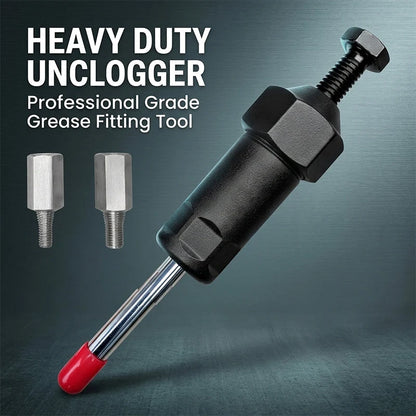Grease Fitting Cleaner Tool Pressure Design M6/M8 Adapters