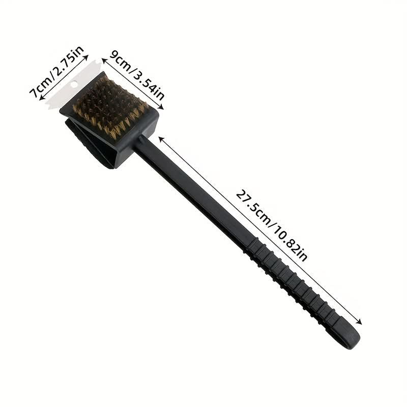 Grill Brush 3-in-1 Copper Wire Bristles