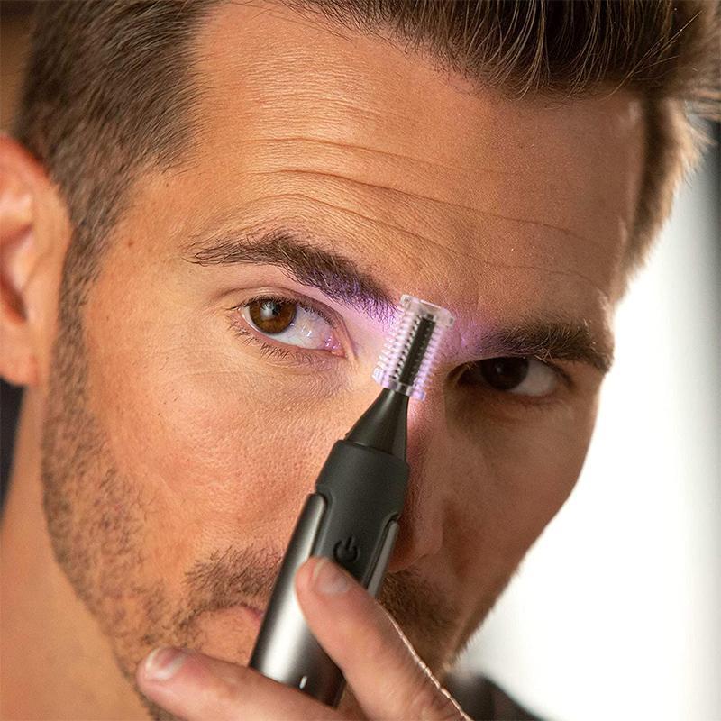 Grooming Trimmer Built-In LED Cordless Multi-Area Precision