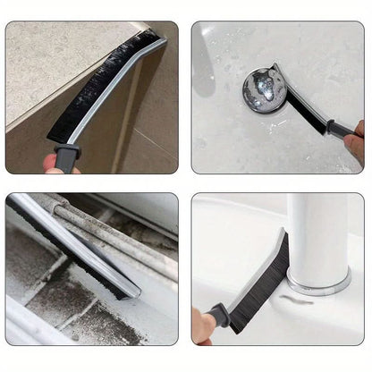 Grout Cleaning Brush Slim Head 9.1 Inch Handle