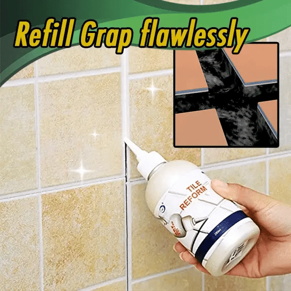 Grout Repair Gel Waterproof Mold-Resistant Precision Nozzle