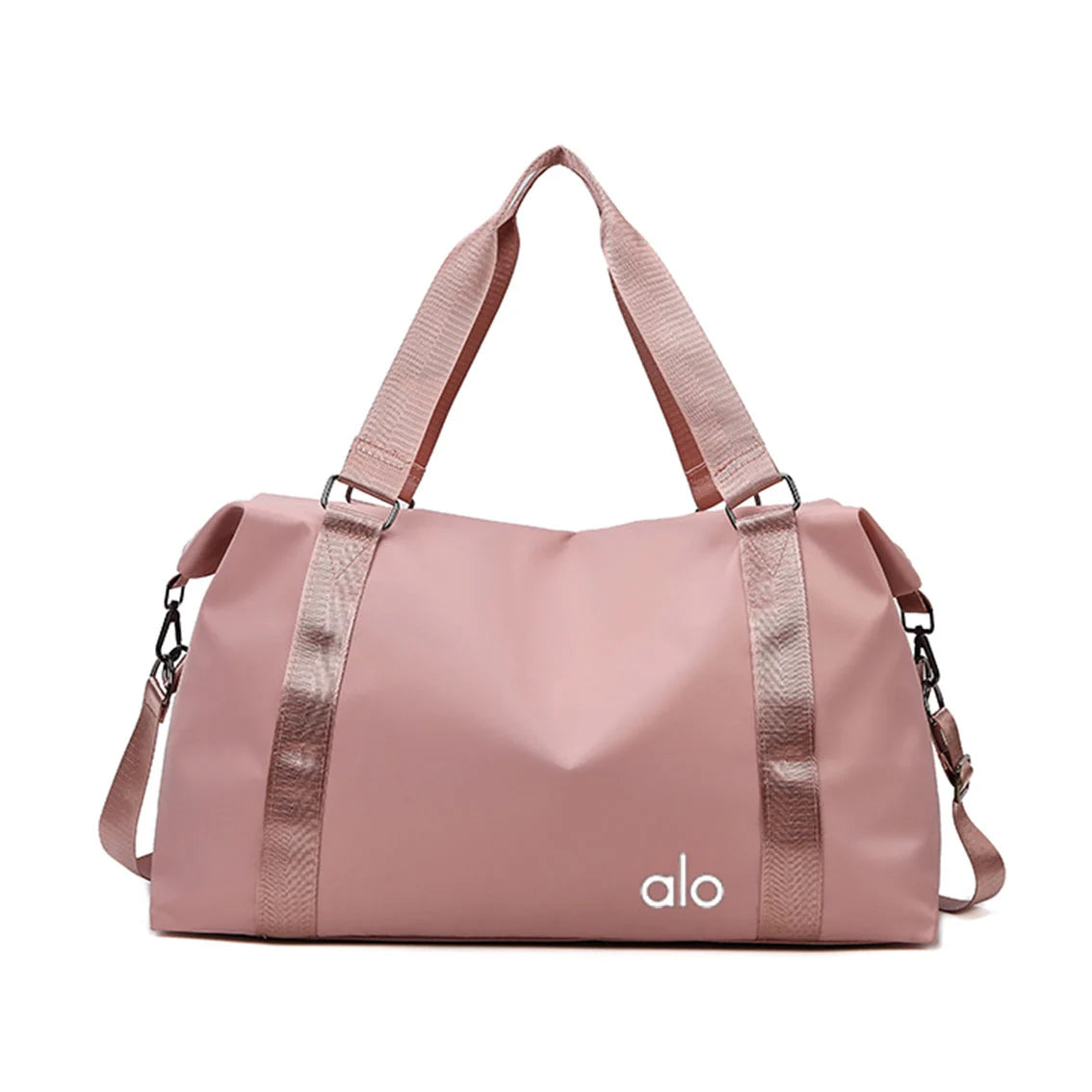 Gym Bag Water-Resistant Padded Straps Multiple Pockets