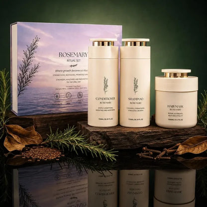 Hair Care Set Rosemary Botanical Sulfate-Free Three-Step