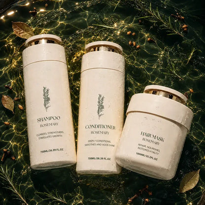 Hair Care Set Rosemary Botanical Sulfate-Free Three-Step