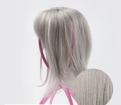 Hair Topper Clip-In Bangs Crown Volume Heat-Resistant Fibers