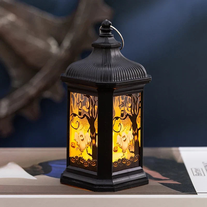 Halloween Lantern Flameless LED Indoor & Outdoor