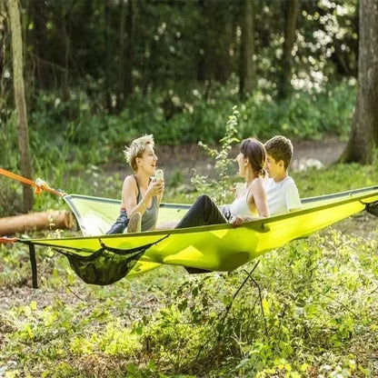 Hammock Triangular Breathable Mesh Multi-Person Lounger