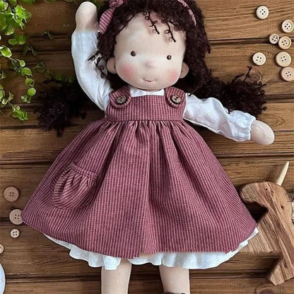 Handcrafted Doll Soft Cotton Child-Safe Dyes Outfit Included