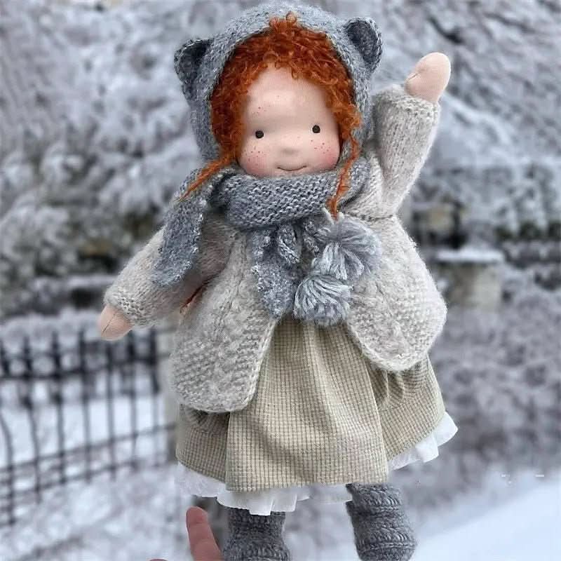 Handcrafted Doll Soft Cotton Child-Safe Dyes Outfit Included