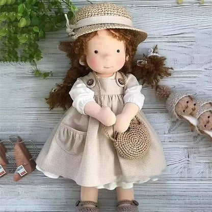 Handcrafted Doll Soft Cotton Child-Safe Dyes Outfit Included