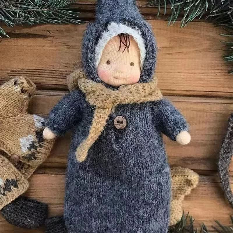 Handcrafted Doll Soft Cotton Child-Safe Dyes Outfit Included