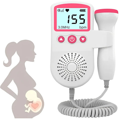 Handheld Baby Sound Listener Backlit LCD Speaker & Headphone Jack