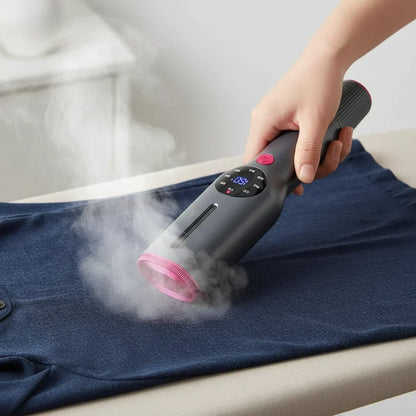 Handheld Garment Steamer Vertical Steam Compact Travel Design