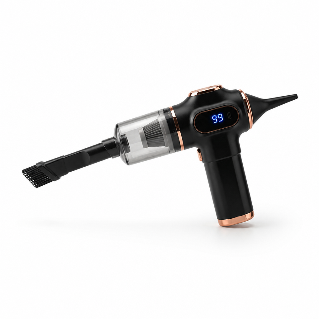 Handheld Vacuum 2-in-1 Air Duster USB Rechargeable