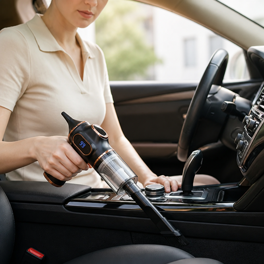 Handheld Vacuum 2-in-1 Air Duster USB Rechargeable