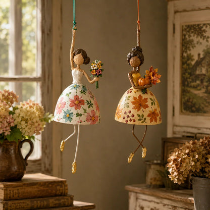 Hanging Figurine Lightweight Folk Art Gentle Swaying Movement