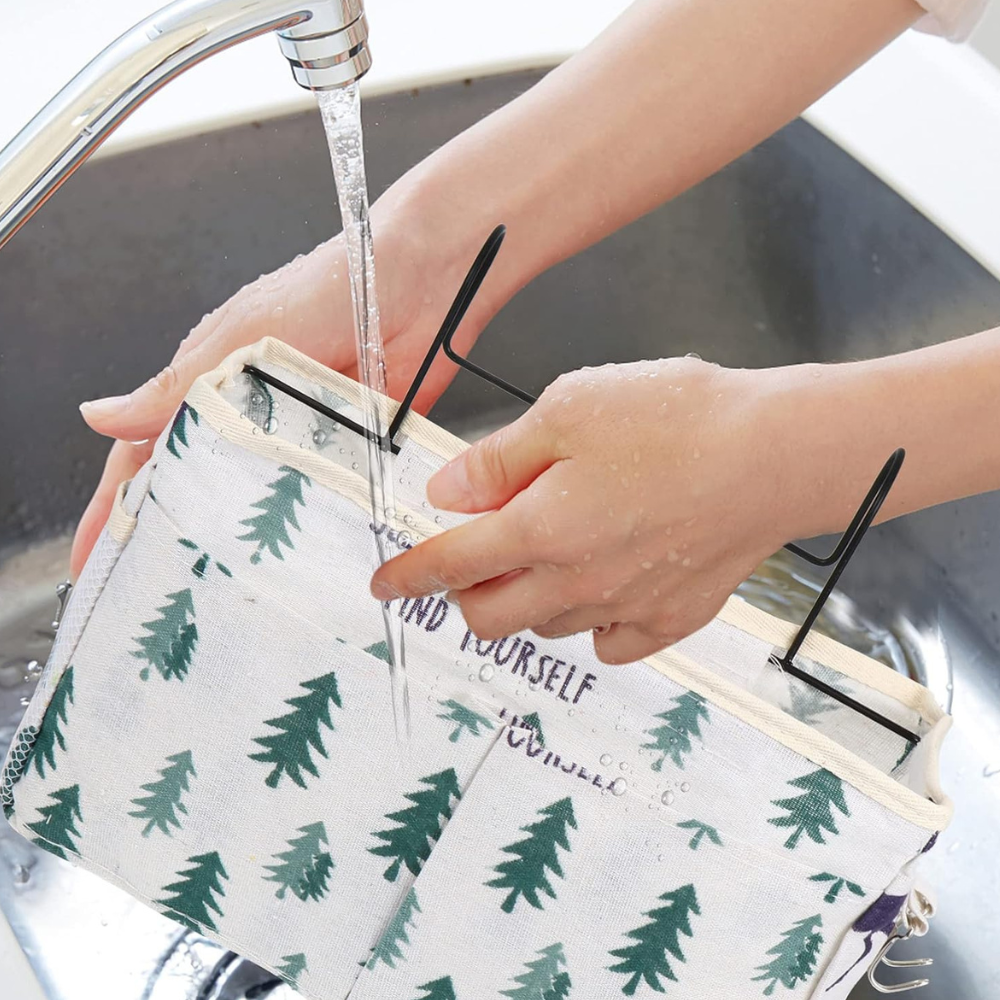 Hanging Organizer Multi-Pocket & Side Hooks