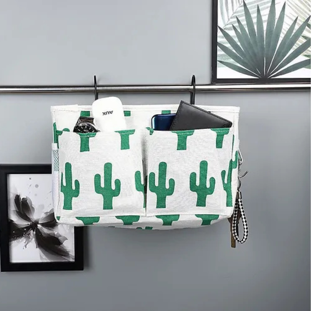 Hanging Organizer Multi-Pocket & Side Hooks