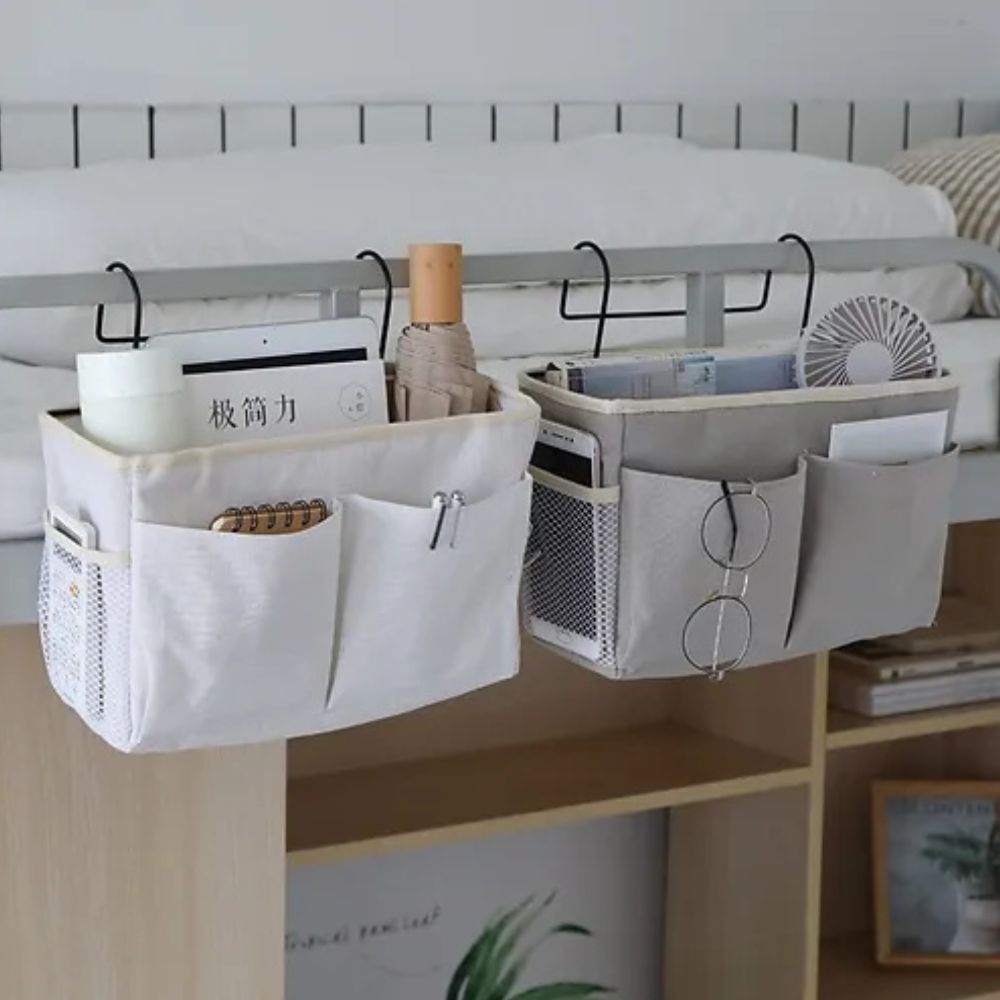 Hanging Organizer Multi-Pocket & Side Hooks