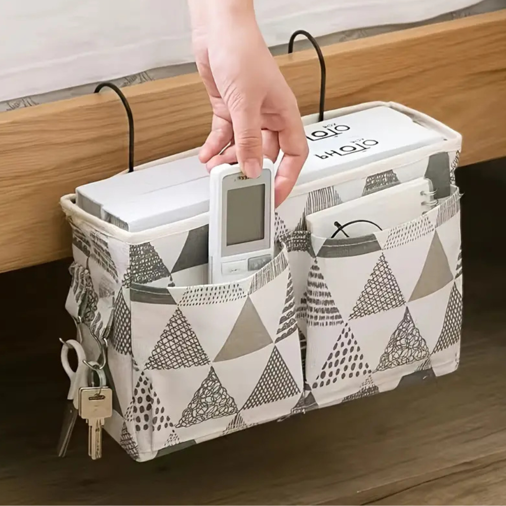 Hanging Organizer Multi-Pocket & Side Hooks