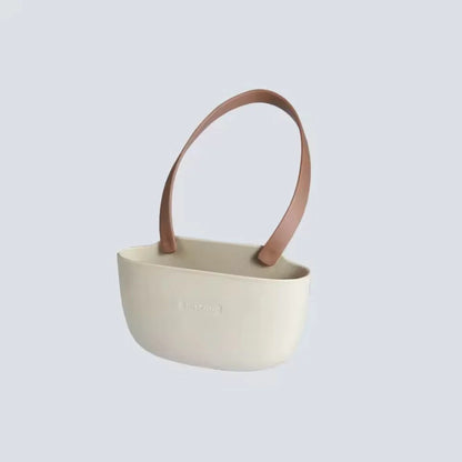 Hanging Sink Organizer Silicone Holds Sponges & Soap
