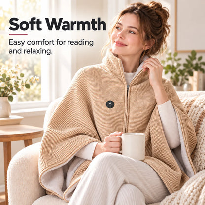 Heated Blanket Wearable Hands-Free Active Heating