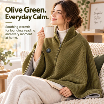 Heated Blanket Wearable Hands-Free Active Heating