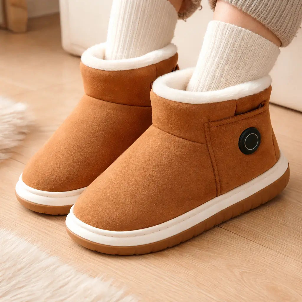 Heated Slippers Three-Level Heating Insulated Anti-Slip Tread