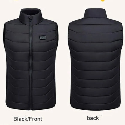 Heated Vest USB Rechargeable Quilted Multi-Zone Heating