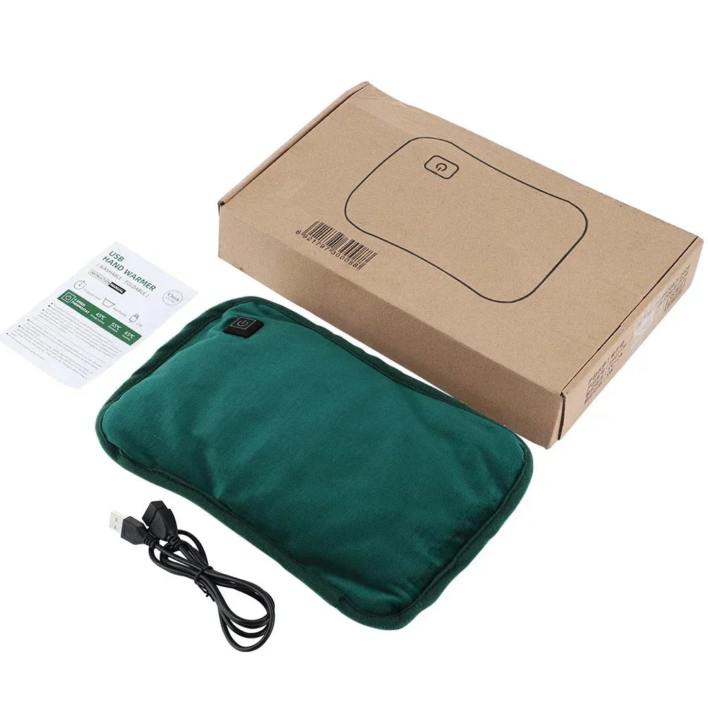 Heating Pad Plush USB-Rechargeable Cordless