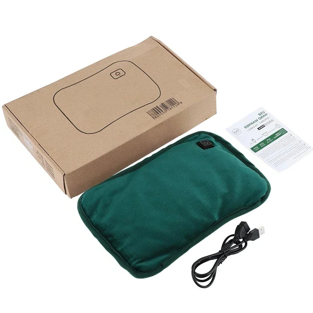 Heating Pad Plush USB-Rechargeable Cordless