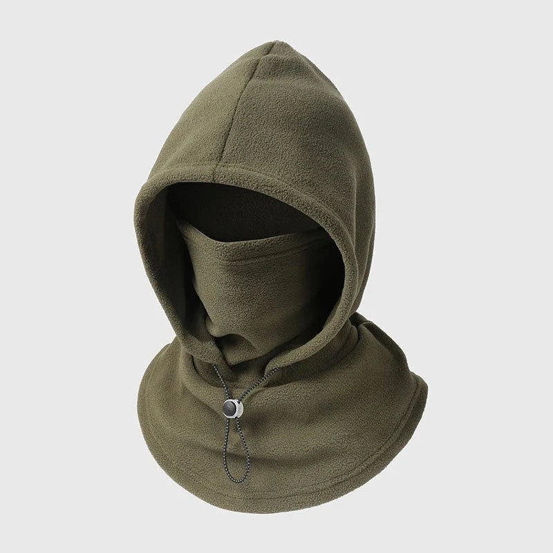 Hooded Thermal Mask 3-In-1 Fleece-Lined Wind Protection