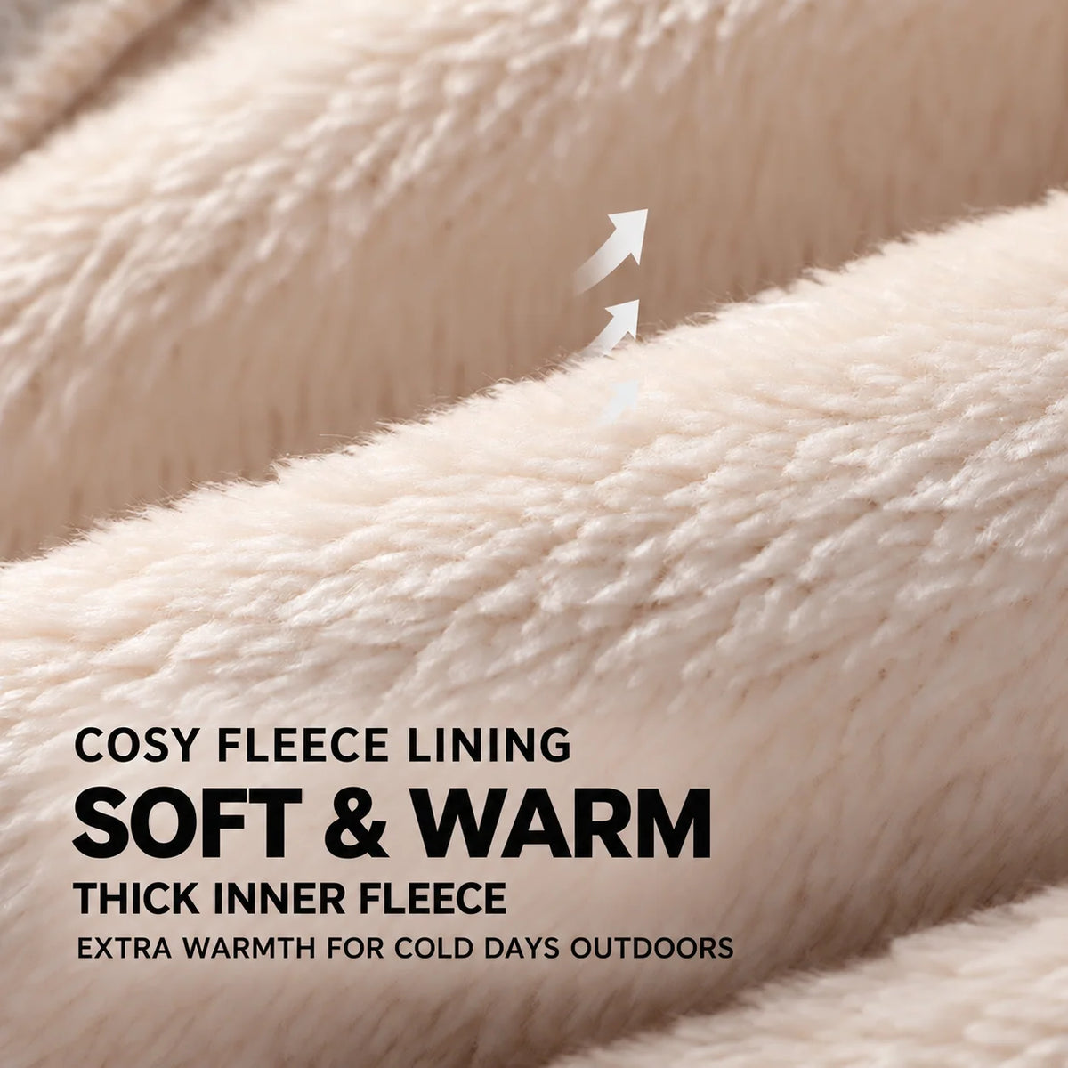 Hooded Thermal Mask 3-In-1 Fleece-Lined Wind Protection