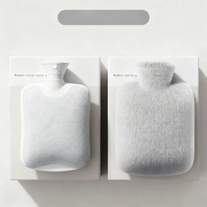 Hot Water Bottle Removable Washable Plush Cover