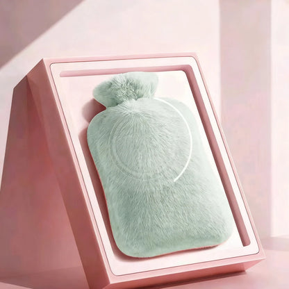 Hot Water Bottle Removable Washable Plush Cover