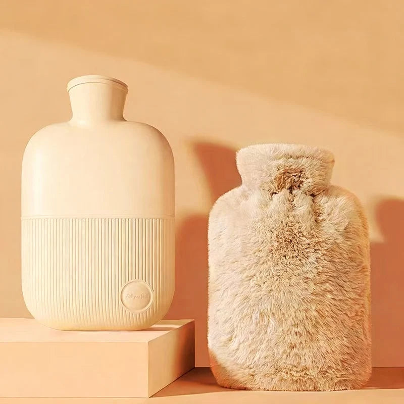 Hot Water Bottle Removable Washable Plush Cover