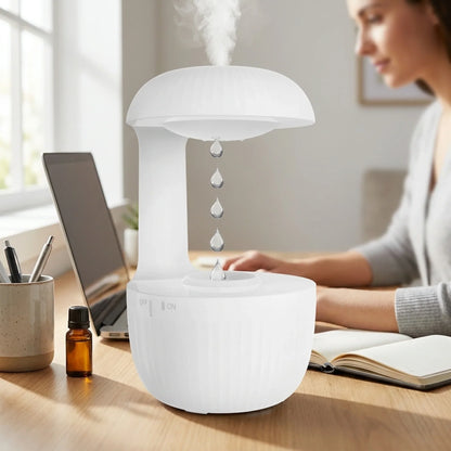Humidifier Ultrasonic Cool Mist Quiet With Floating Droplet Effect