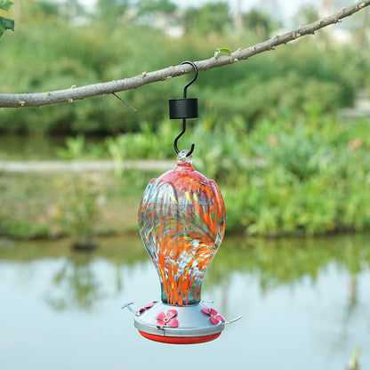 Hummingbird Feeder Ant Moat Rust-Resistant Metal Set of 2