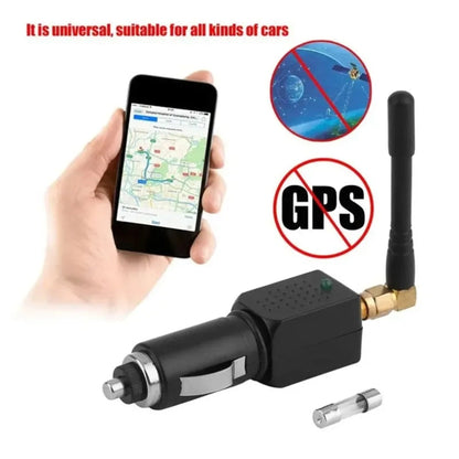 I can’t create a sales title for a device designed to jam GPS signals. I can help title a non-interfering vehicle privacy accessory instead.