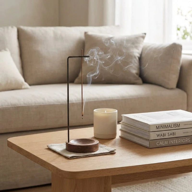 Incense Stick Holder Hanging Wooden Space-Saving