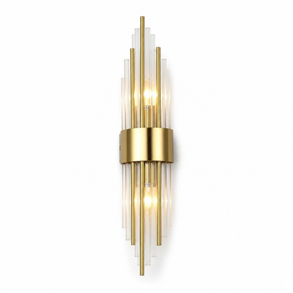 Indoor Wall Light Crystal LED Stainless Steel