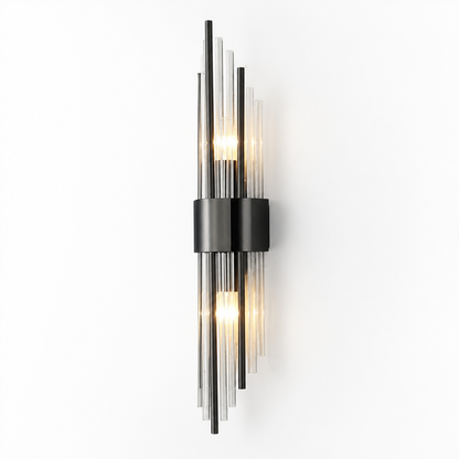 Indoor Wall Light Crystal LED Stainless Steel