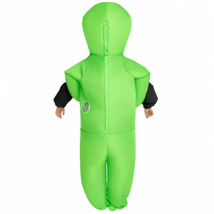 Inflatable Costume Alien Abduction Battery-Powered Fan